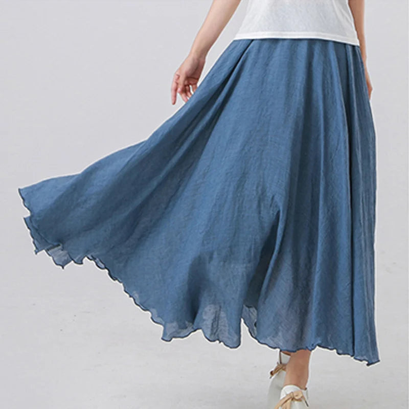 Coastal Comfort™ A-Line Pleated Skirt