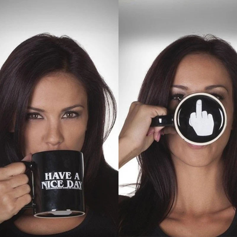 HarborSip™ Middle Finger Mug