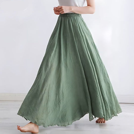 Coastal Comfort™ A-Line Pleated Skirt