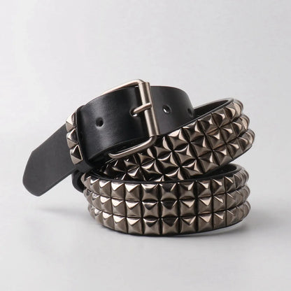 Rebel Yell™ Studded Leather Belt