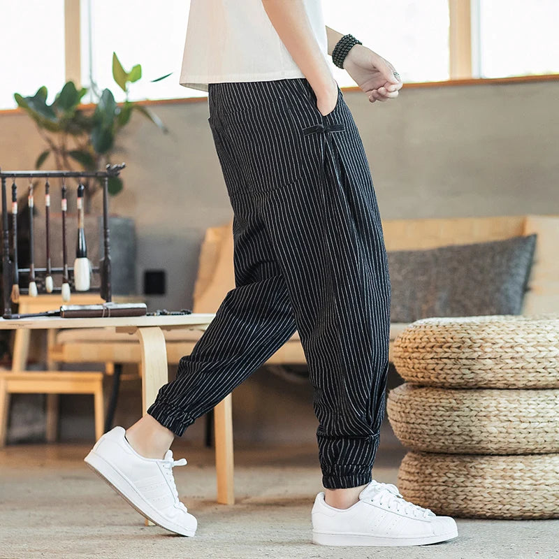 Tokyo Bay Fusion™ Cotton Linen Trousers