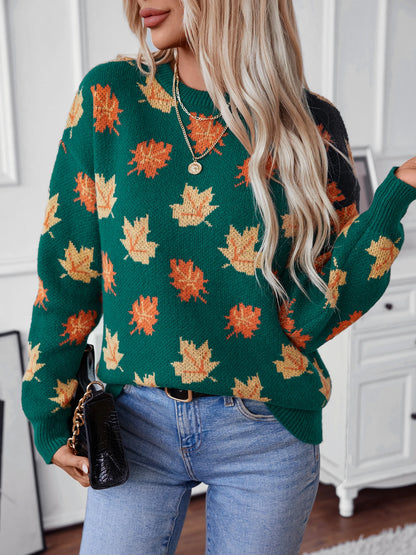 Autumn Hues Fall Sweater