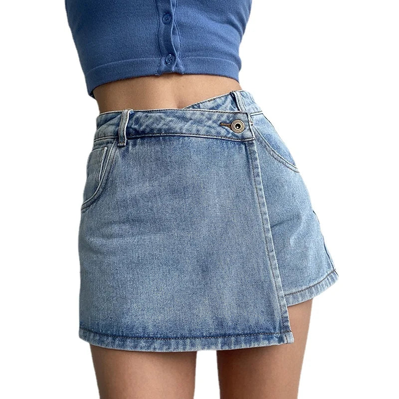 Nautical Blues™ Stretch Fit Denim Skort