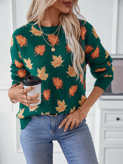 Autumn Hues Fall Sweater