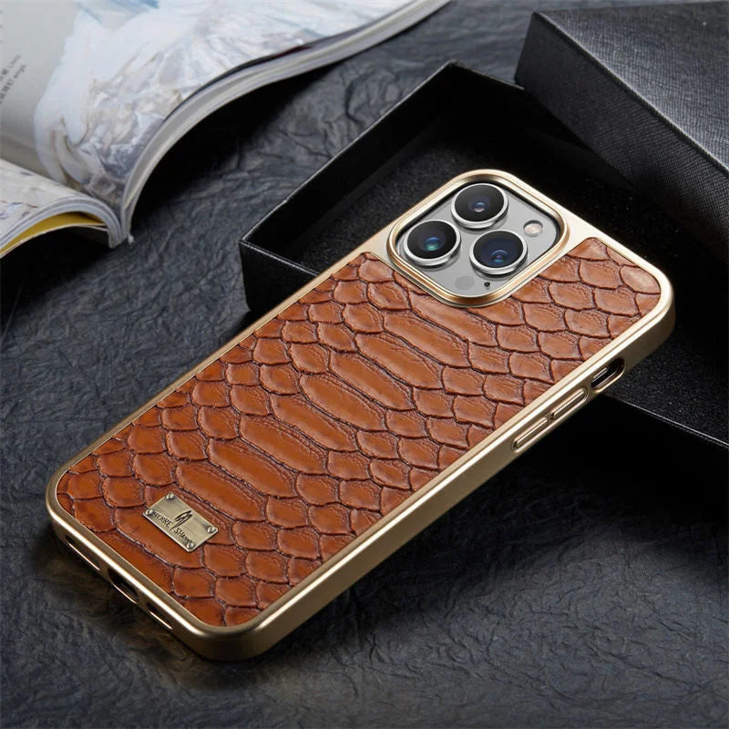 Mariner™ Croc Leather Iphone Case