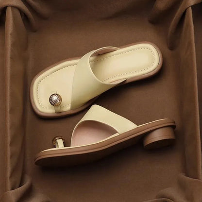 BaySide Bliss™ Vegan Leather Sandals