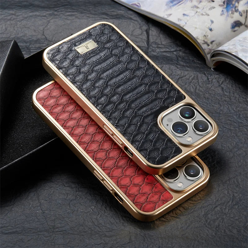 Mariner™ Croc Leather Iphone Case