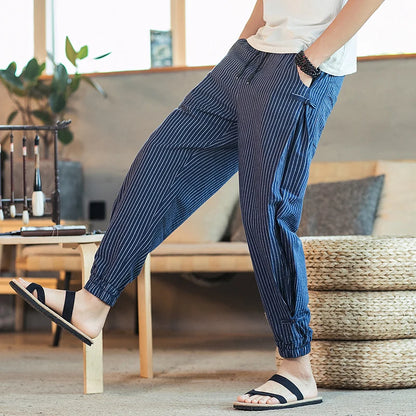 Tokyo Bay Fusion™ Cotton Linen Trousers