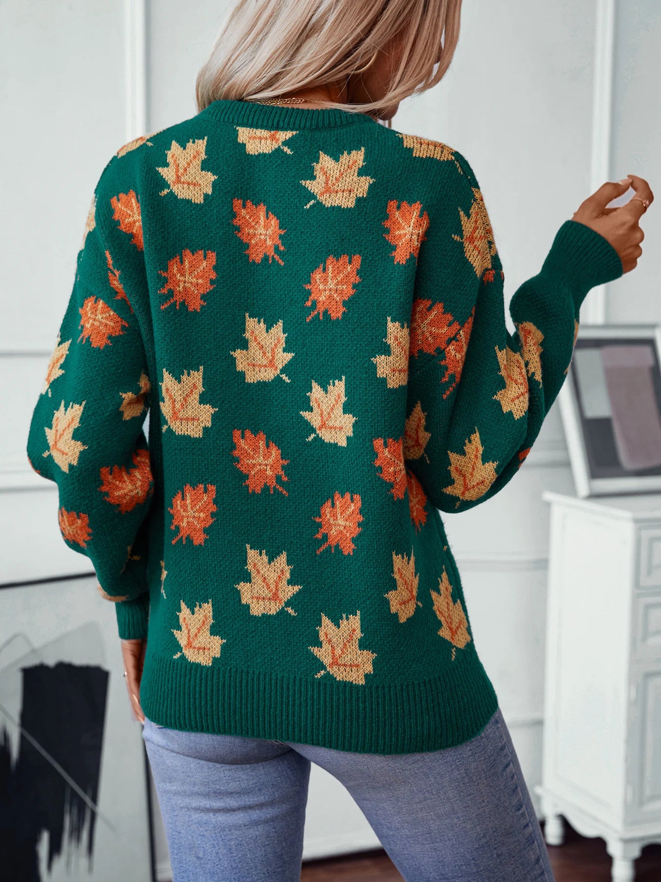 Autumn Hues Fall Sweater