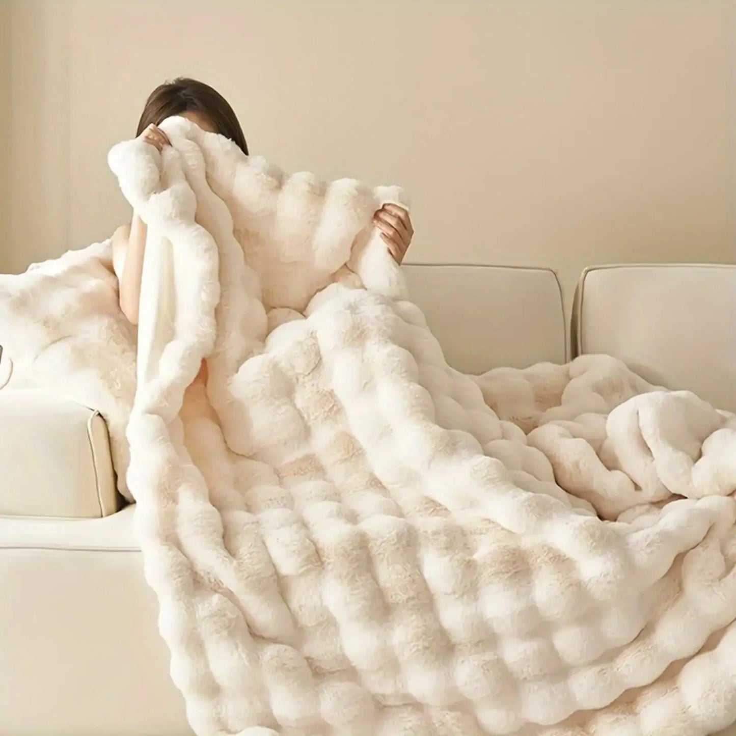 Cozy Retreat Knitted Throw