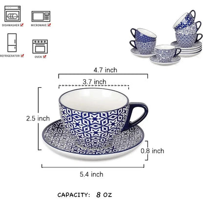 CoastalCafe™ Cappuccino 6pc Set