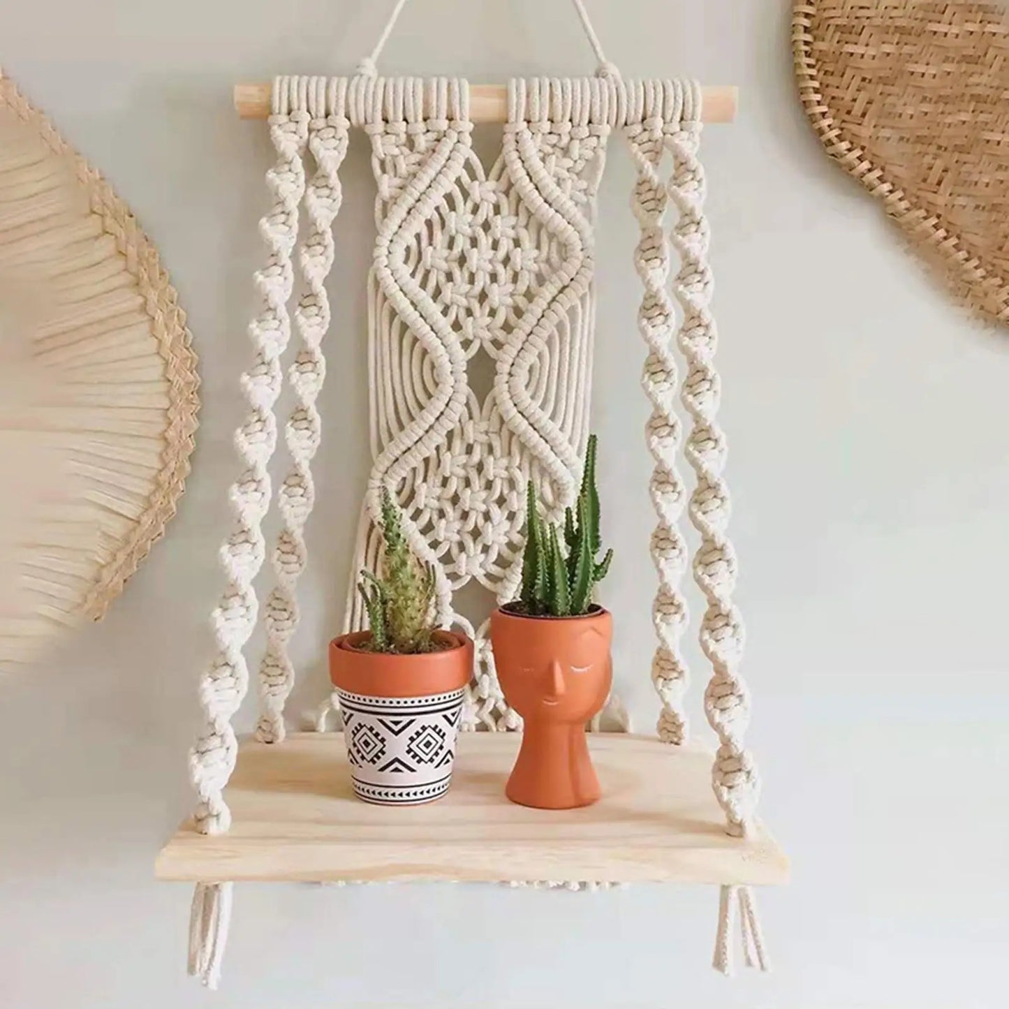 DreamWeaver Boho Floating Shelf