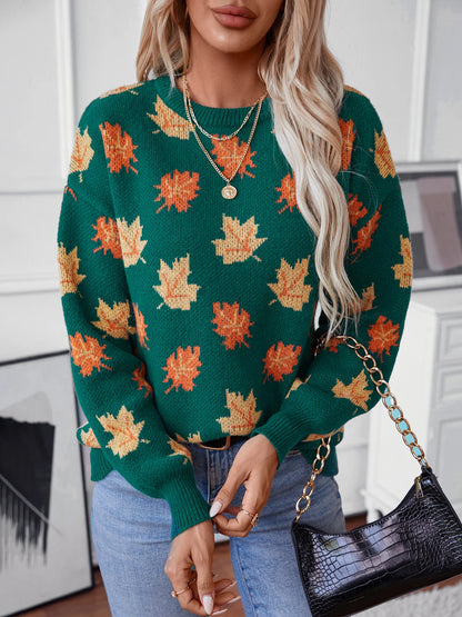 Autumn Hues Fall Sweater