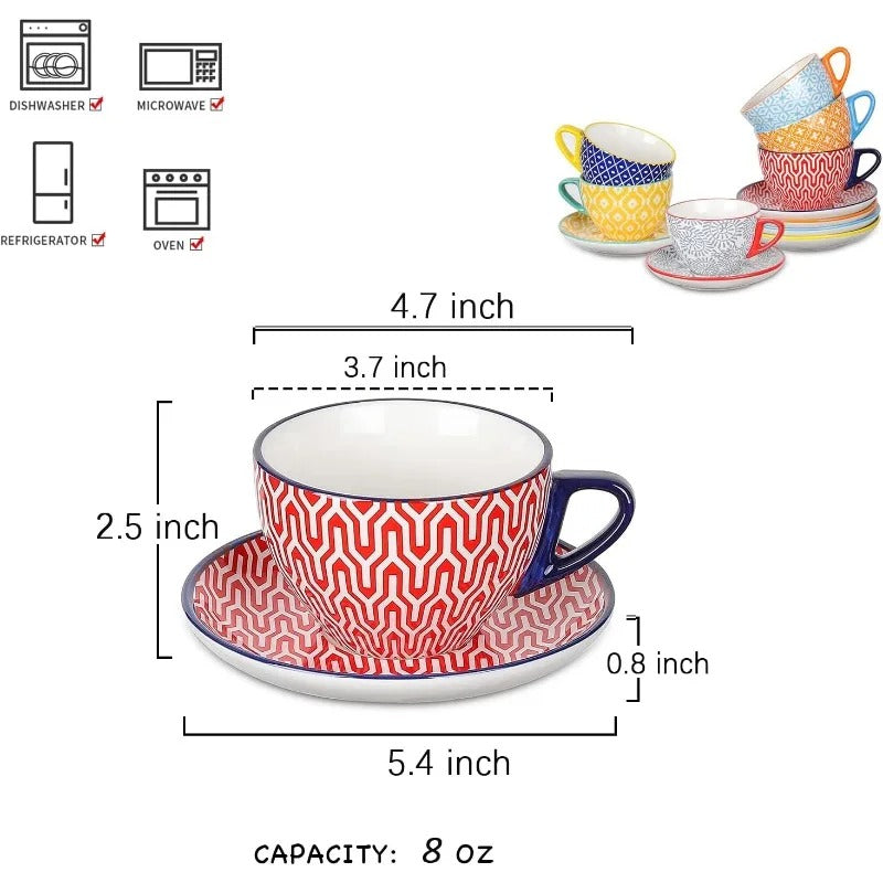 CoastalCafe™ Cappuccino 6pc Set