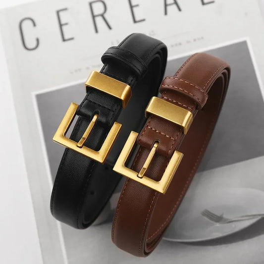 BoardWalk™ Minimalist Leather Belt