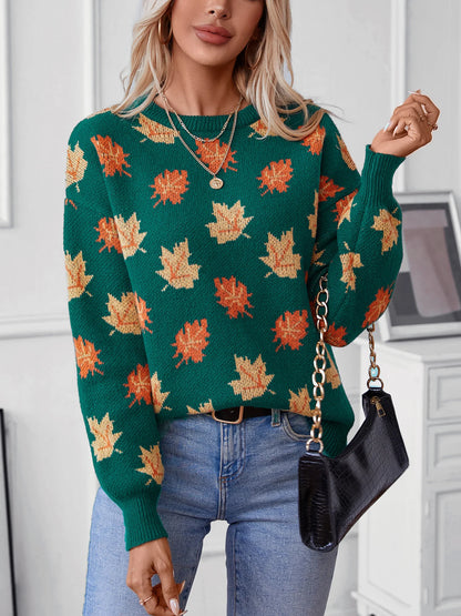 Autumn Hues Fall Sweater