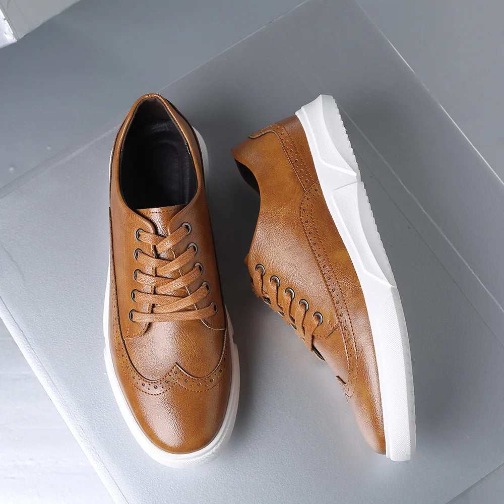 TideWater™ - Ultimate Comfort Leather Brogues