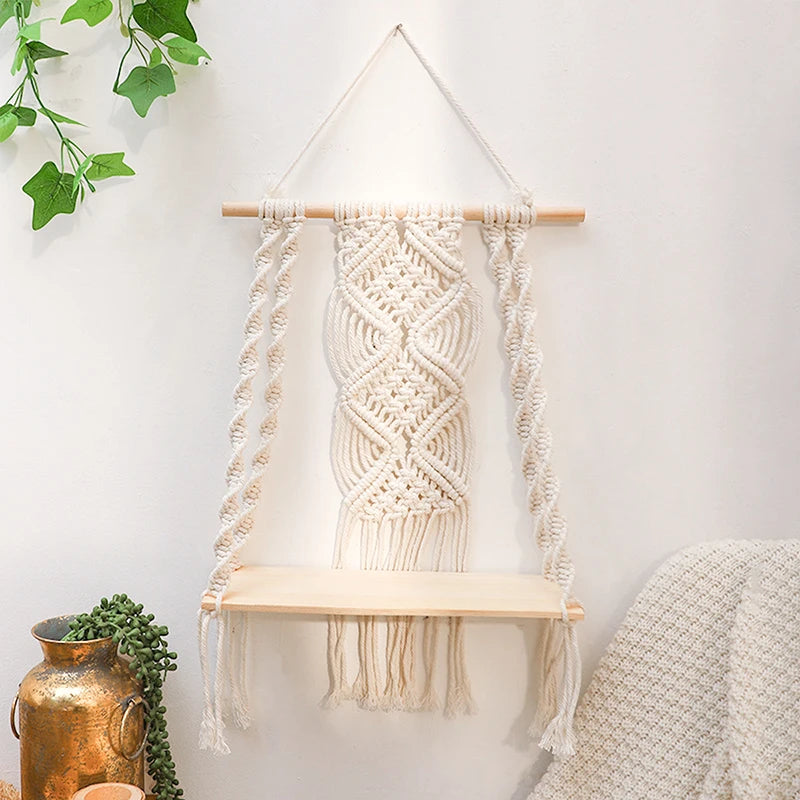 DreamWeaver Boho Floating Shelf