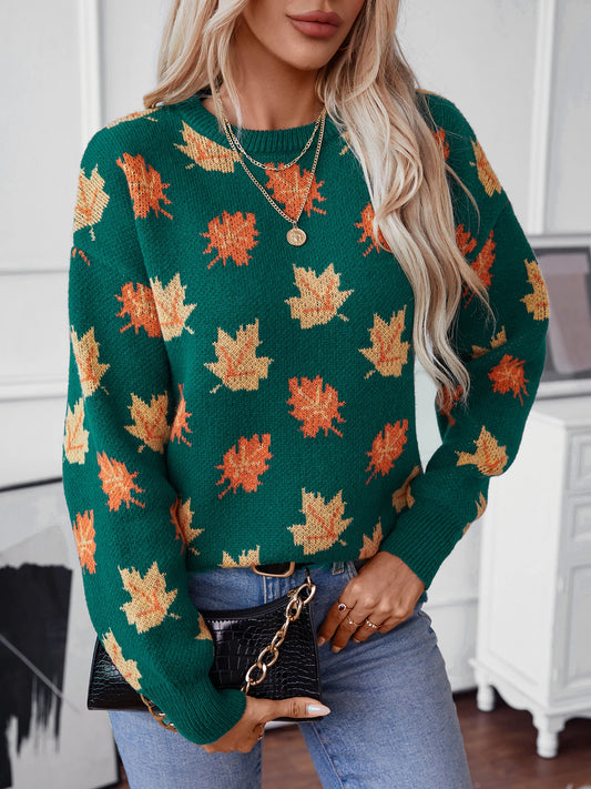 Autumn Hues Fall Sweater