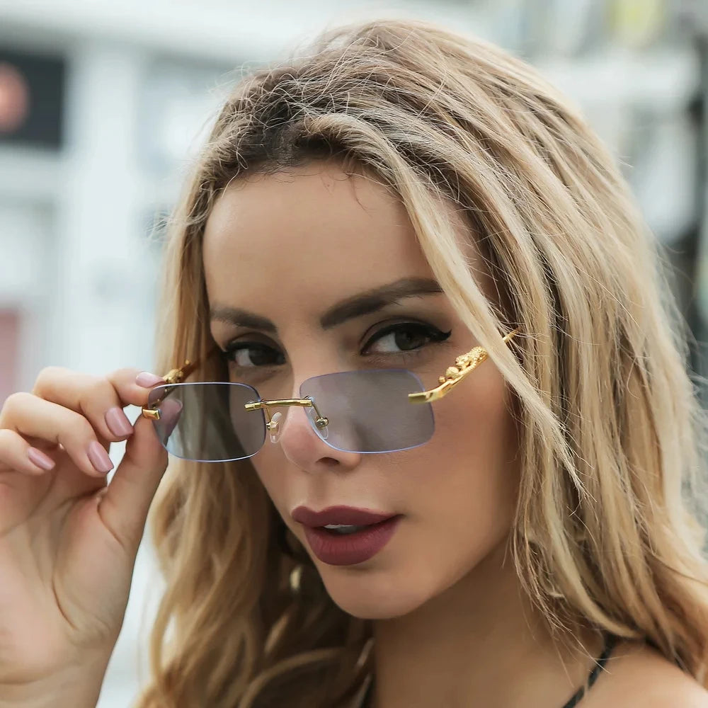 ShadyBay™ Panther Chic Rimless Shades